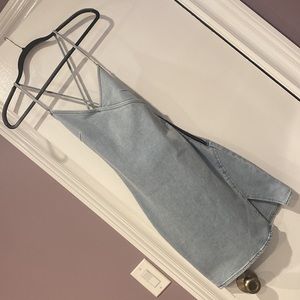 NWT Denim Minidress